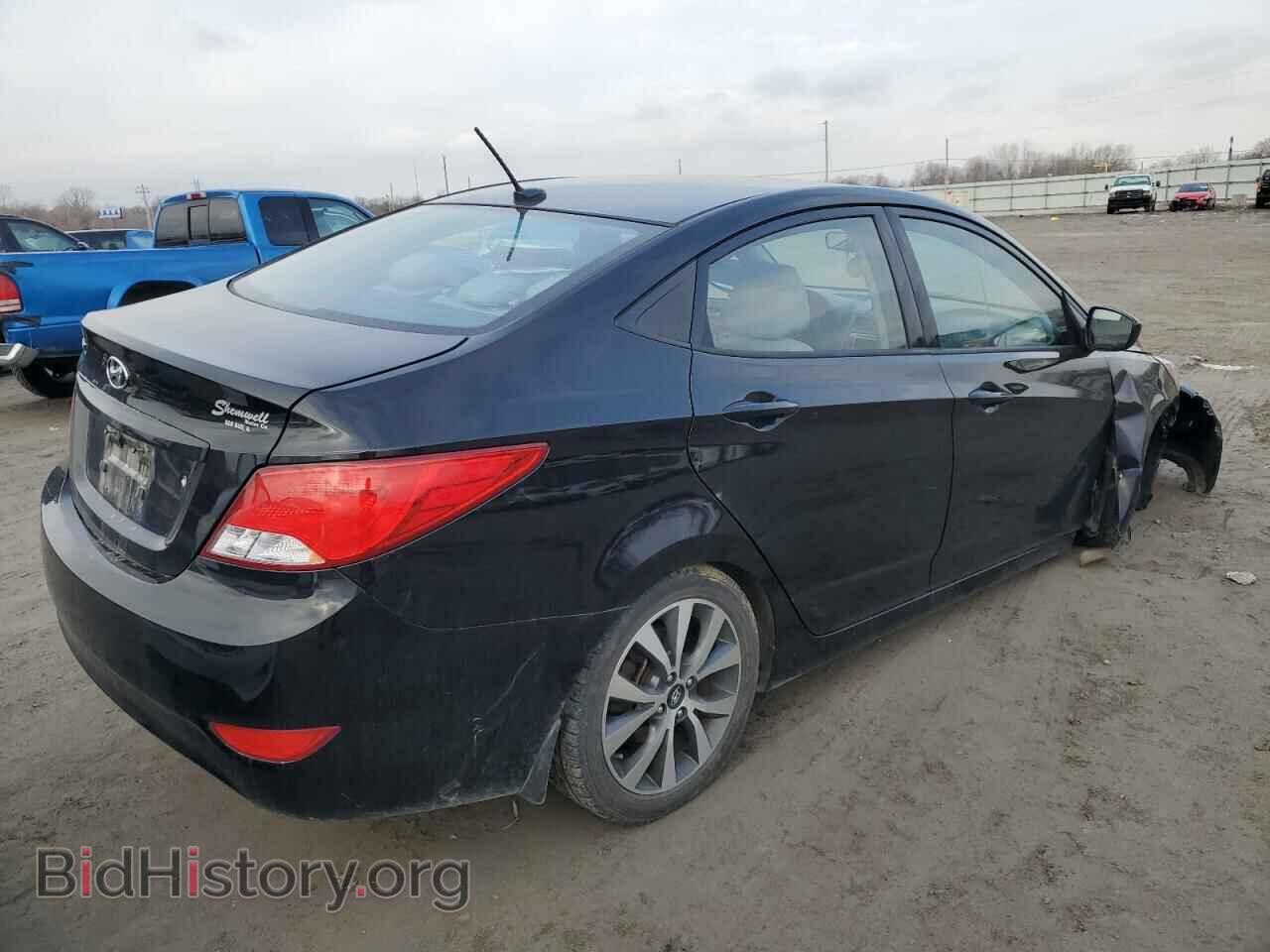 2017 HYUNDAI ACCENT - VIN: KMHCT4AE9HU372197 - Фото 3