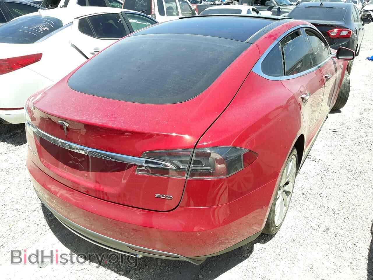 2015 TESLA MODEL S - VIN: 5YJSA1E28FF101853 - Photo 4