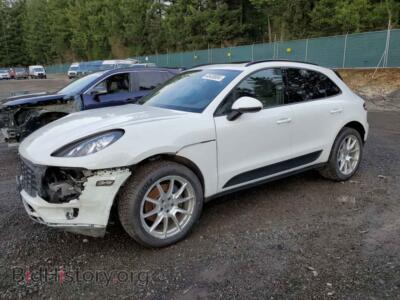 2018 Porsche MACAN, белый — VIN WP1AA2A52JLB01501, Copart