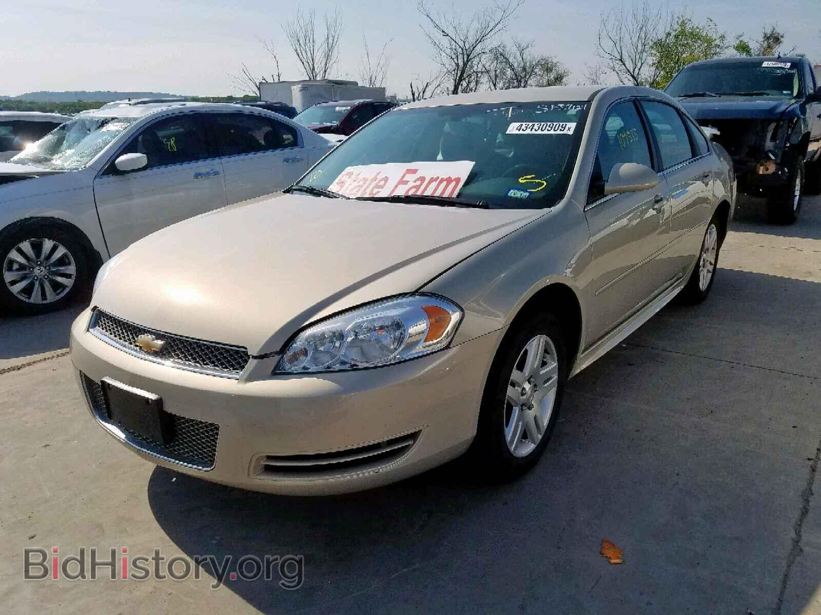 2012 CHEVROLET IMPALA - VIN: 2G1WB5E32C1186016 - Фото 2