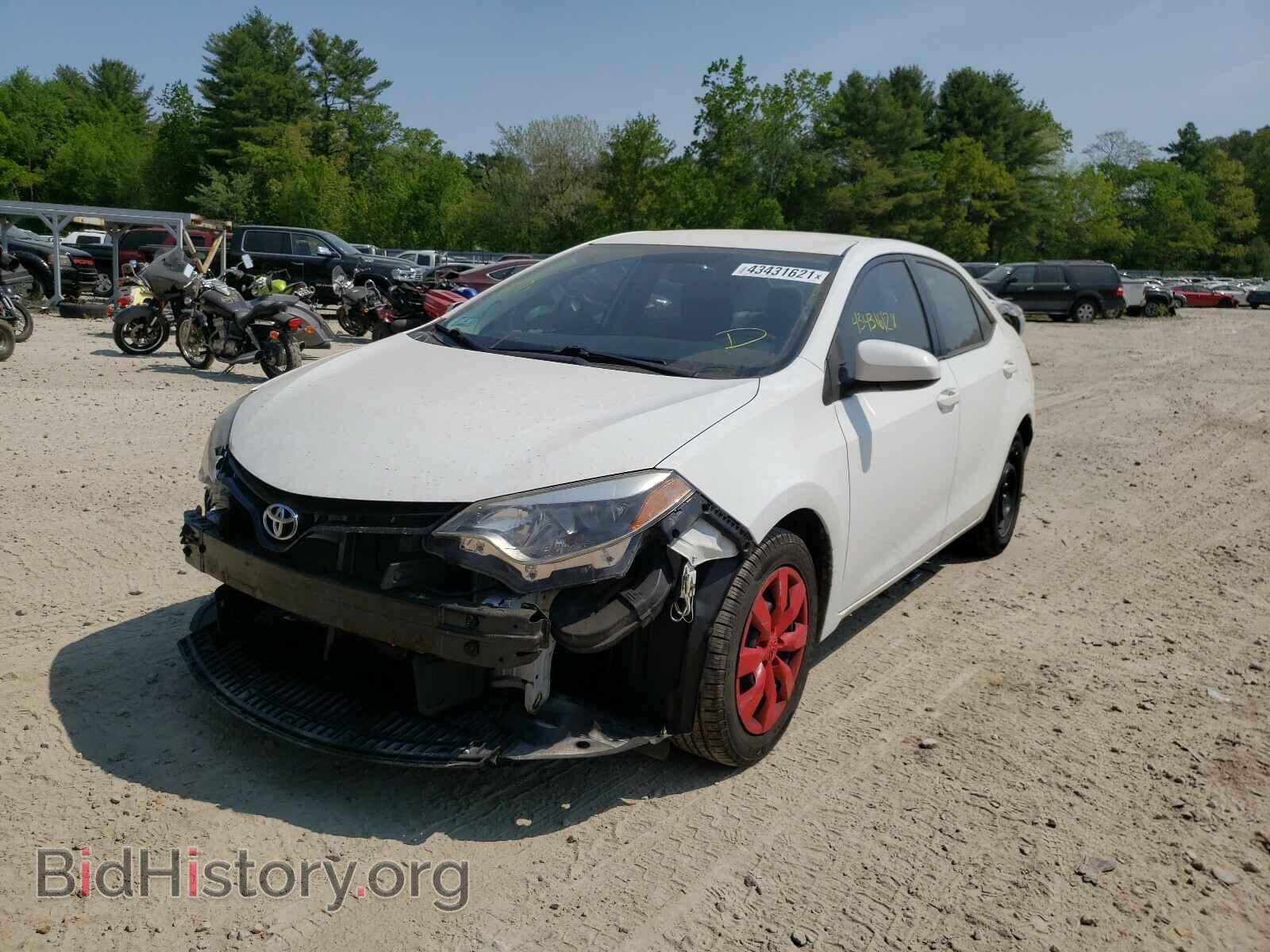 2014 TOYOTA COROLLA - VIN: 2T1BURHE0EC088675 - Фото 2