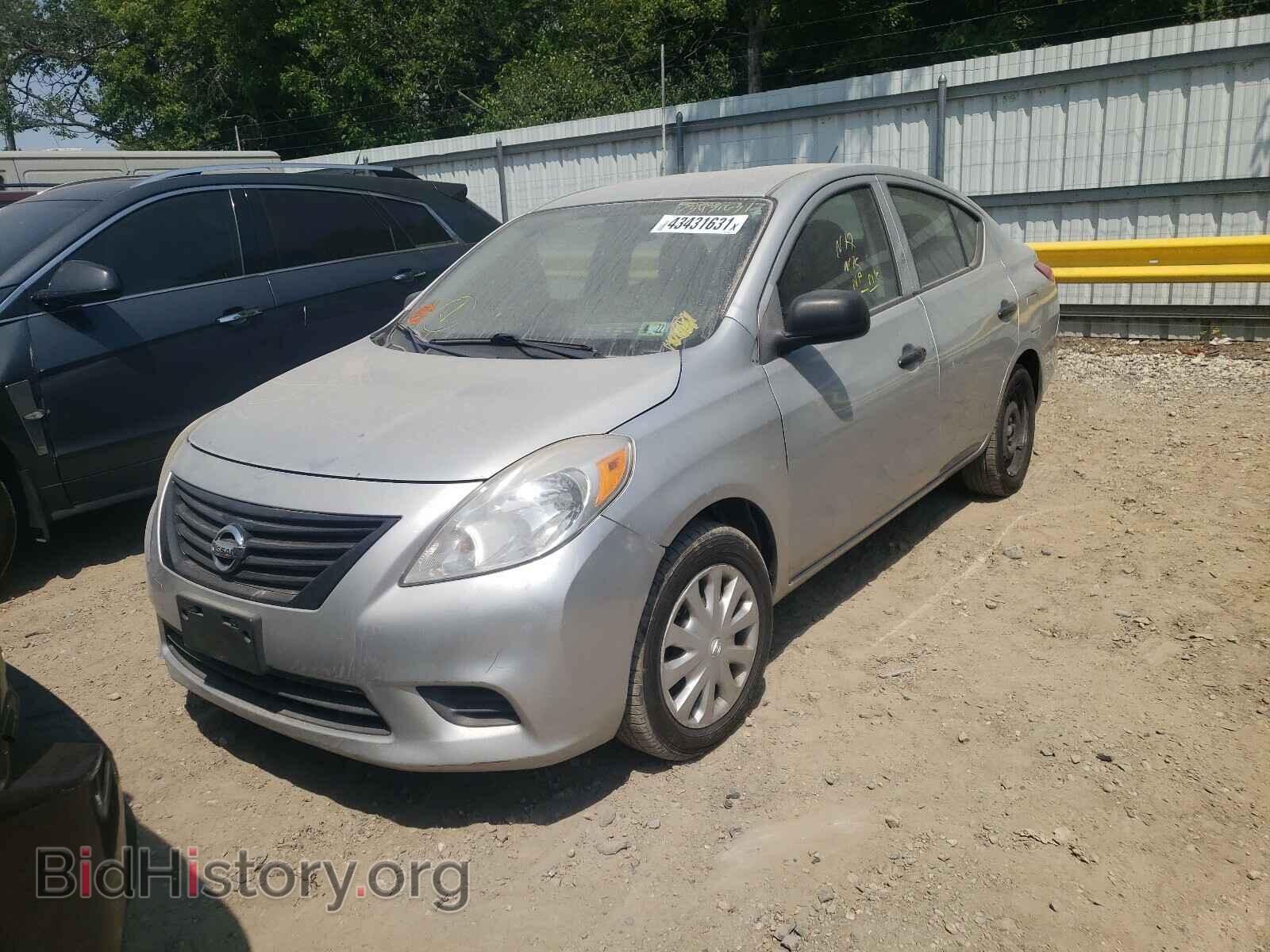 2012 NISSAN VERSA - VIN: 3N1CN7AP6CL832939 - Фото 2