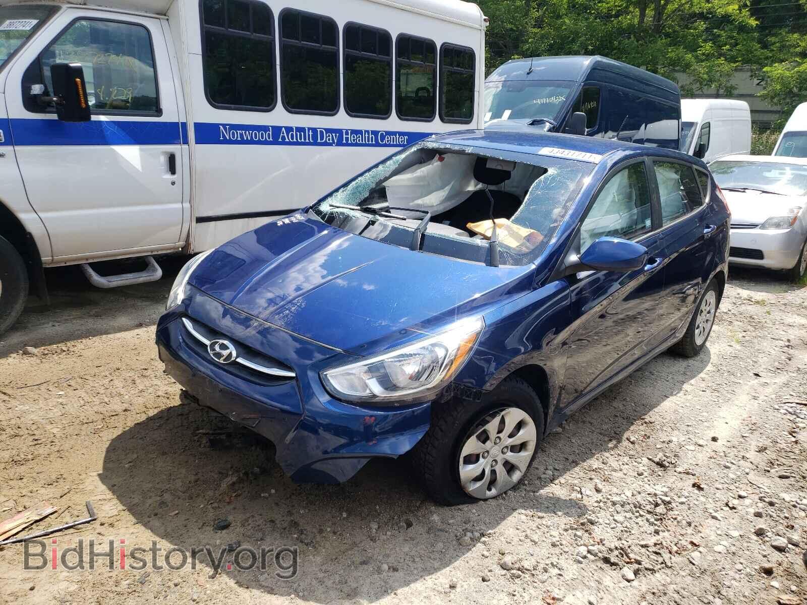 2015 HYUNDAI ACCENT - VIN: KMHCT5AE3FU198405 - Фото 2