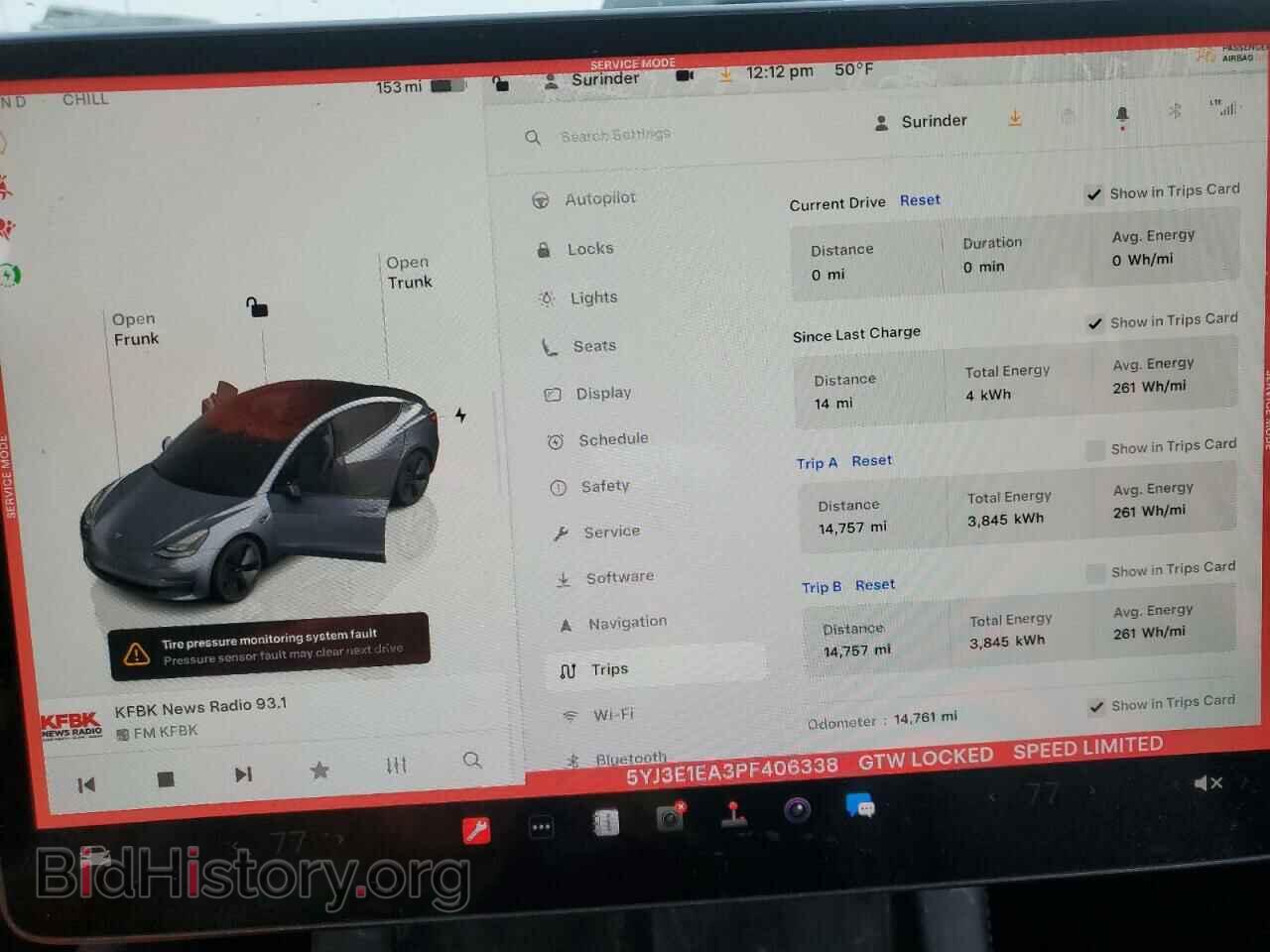2023 TESLA MODEL 3 - VIN: 5YJ3E1EA3PF406338 - Photo 9
