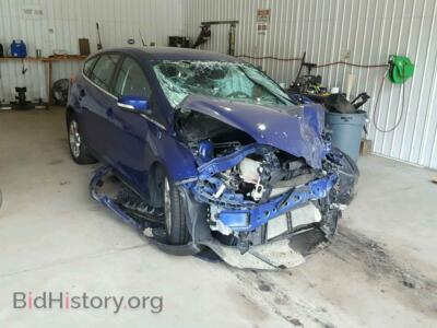 2012 Ford FOCUS Focus SEL, blue — VIN 1FAHP3M28CL335883, Copart