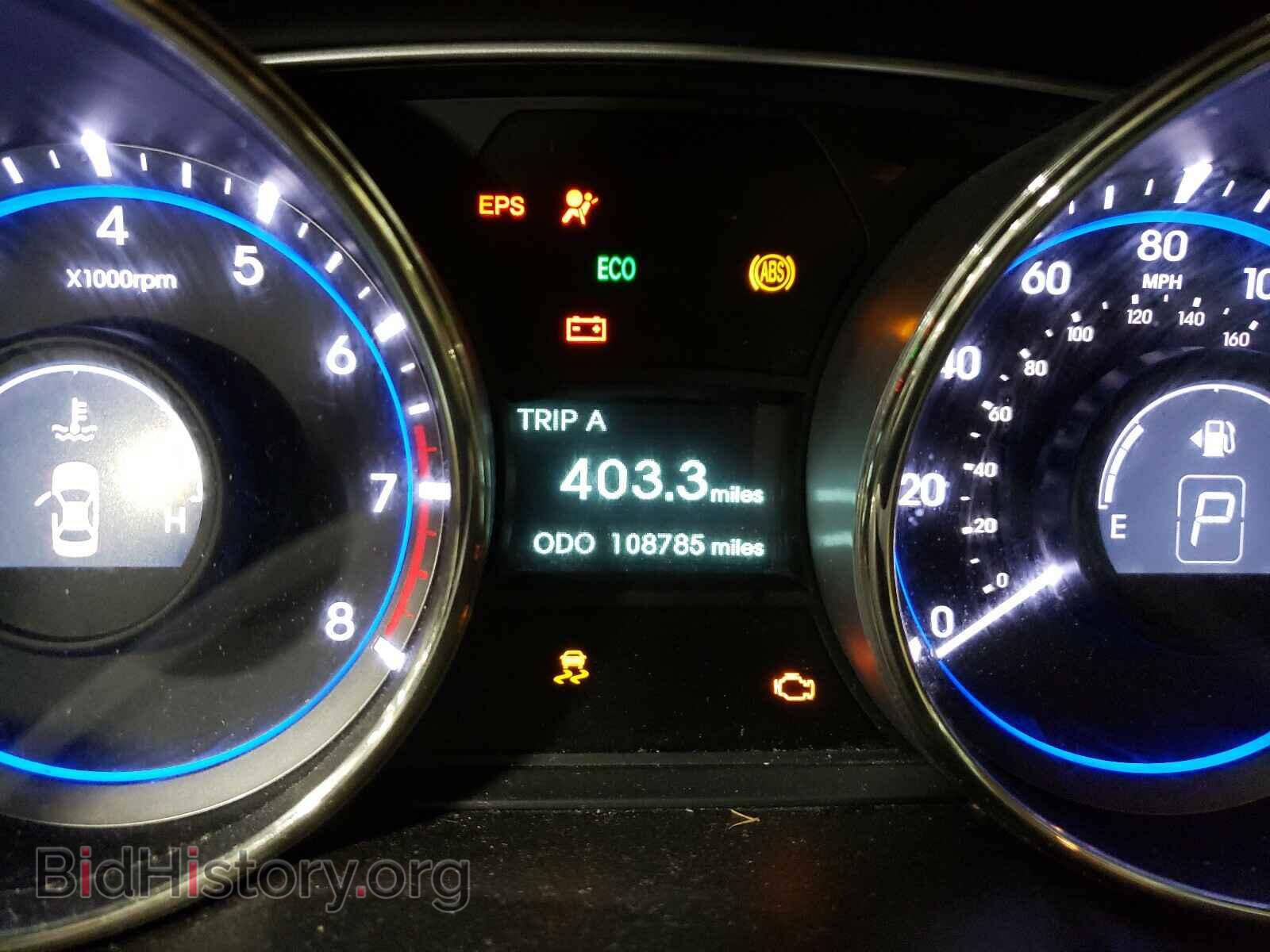 2012 HYUNDAI SONATA - VIN: 5NPEB4AC4CH500217 - Фото 8