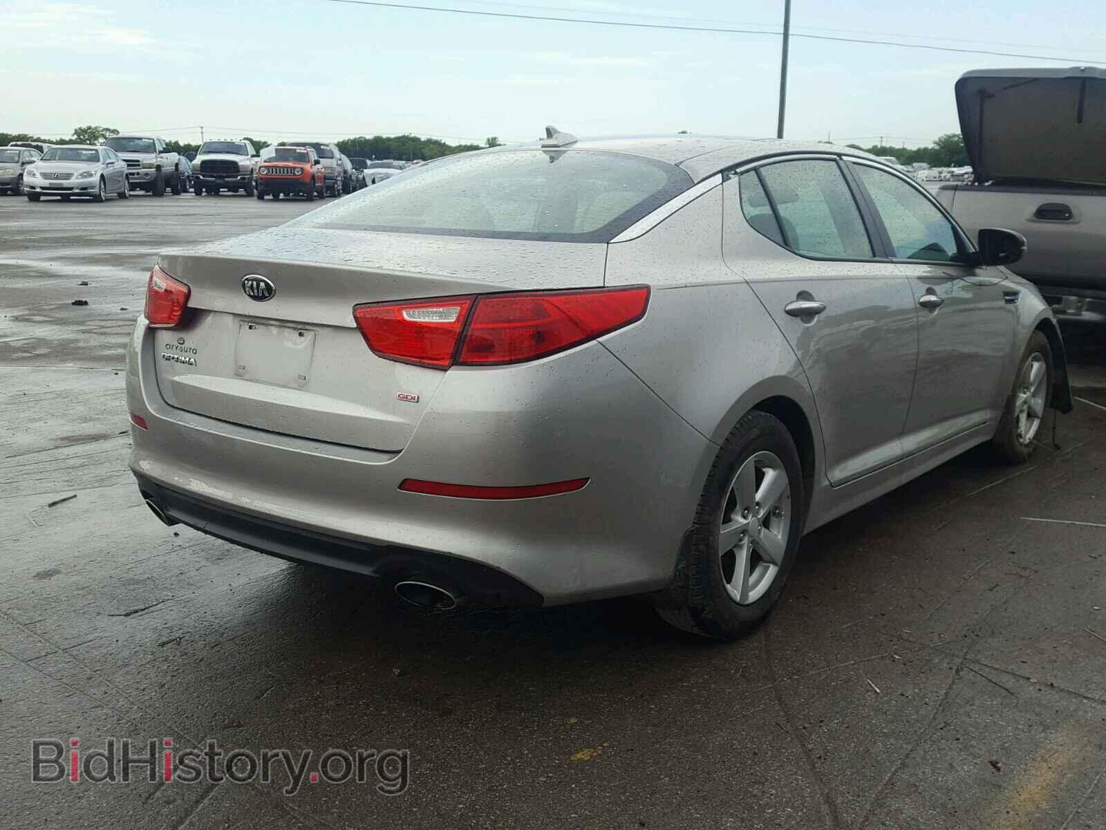 2015 KIA OPTIMA - VIN: 5XXGM4A70FG405238 - Photo 4