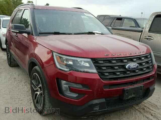 Photo 1FM5K8GT5GGB86209 - FORD EXPLORER 2016