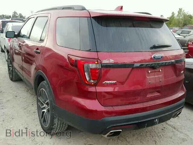 2016 FORD EXPLORER - VIN: 1FM5K8GT5GGB86209 - Photo 3
