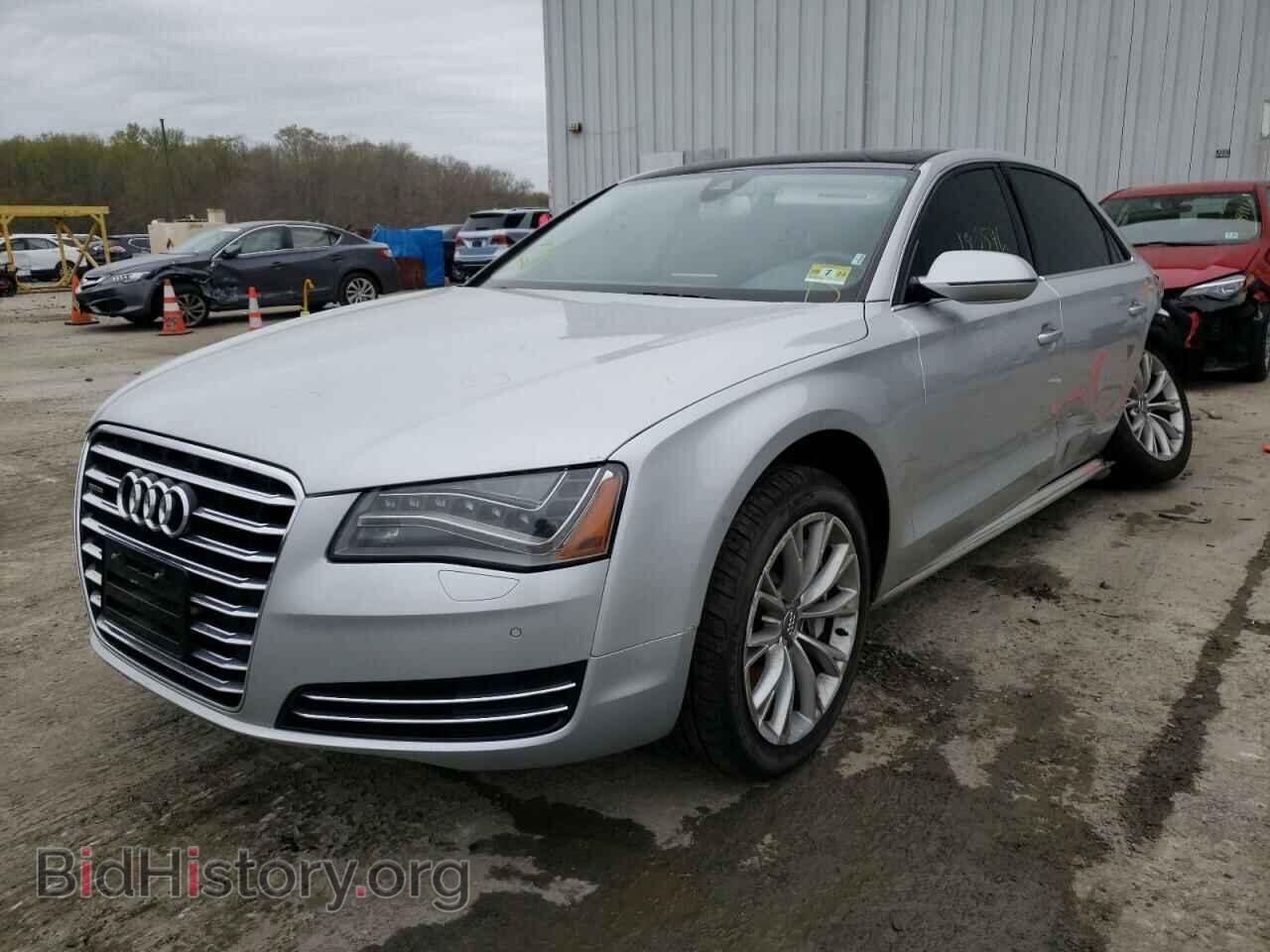 2012 AUDI A8 - VIN: WAURVAFD0CN015692 - Фото 2