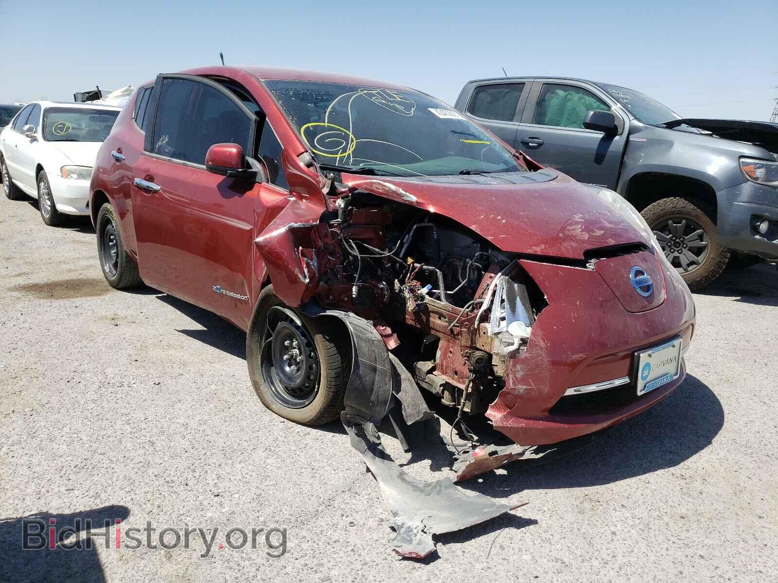 Фотография 1N4AZ0CP2DC412675 - NISSAN LEAF 2013