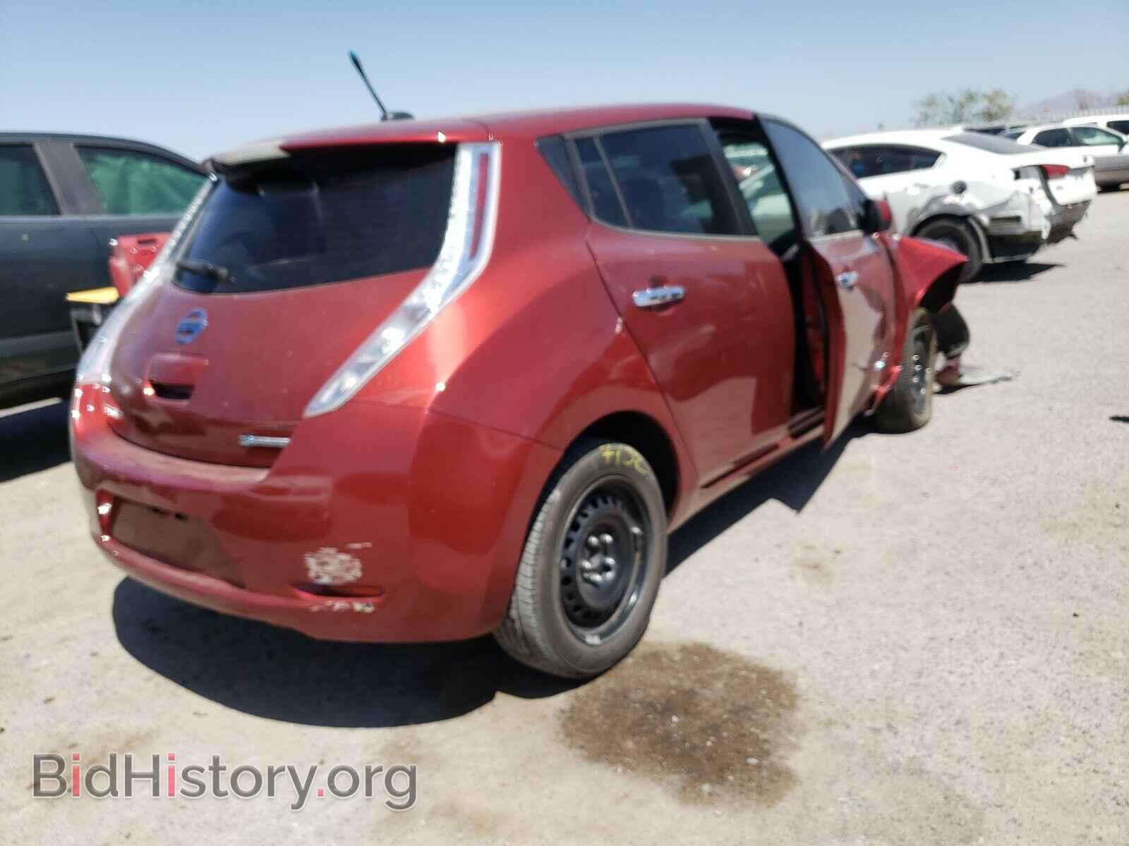 2013 NISSAN LEAF - VIN: 1N4AZ0CP2DC412675 - Фото 4