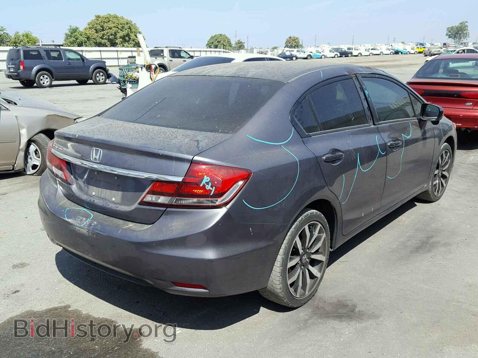 2014 HONDA CIVIC - VIN: 19XFB2F94EE223663 - Фото 4
