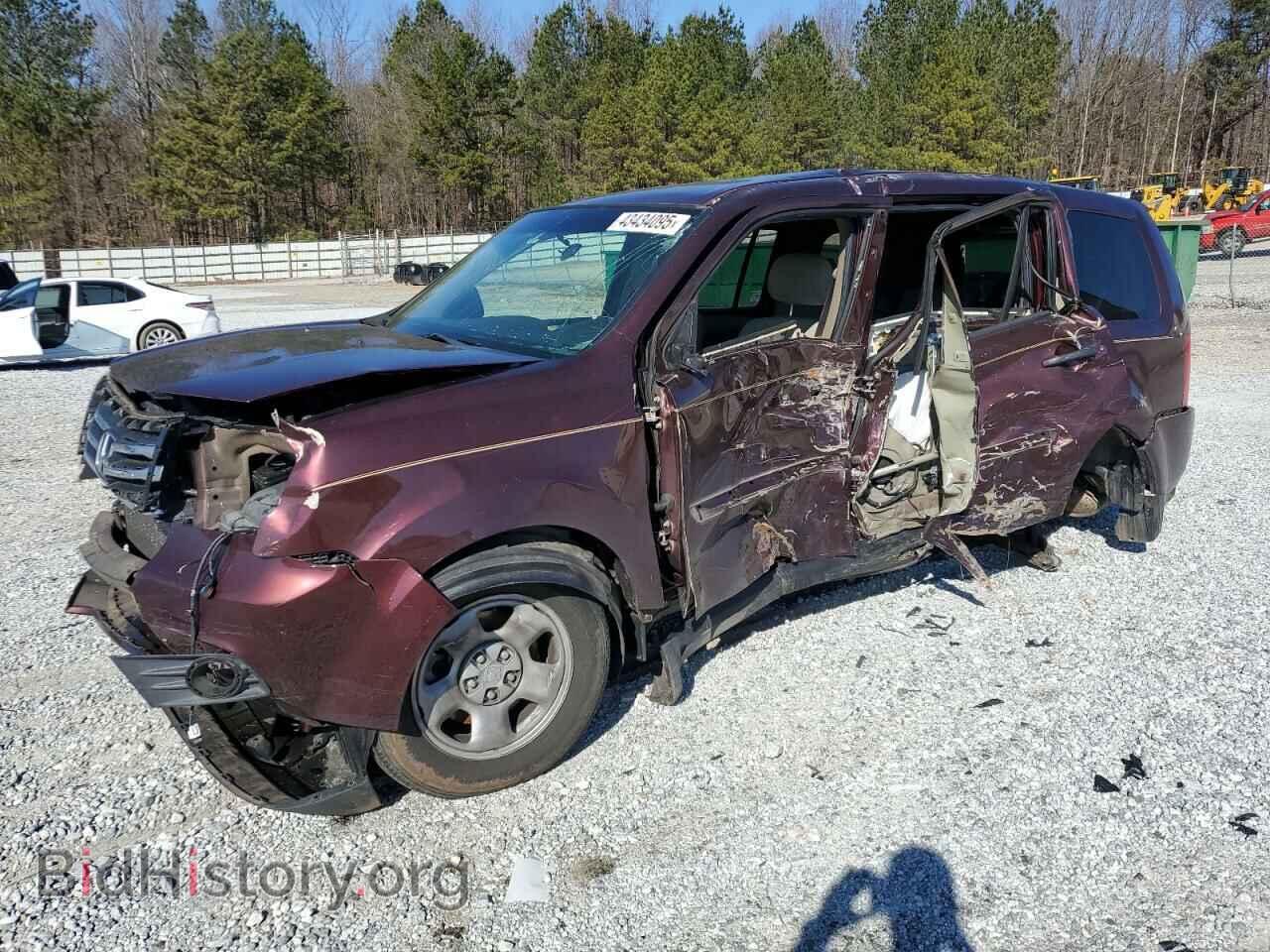 Фотография 5FNYF3H29CB037210 - HONDA PILOT 2012
