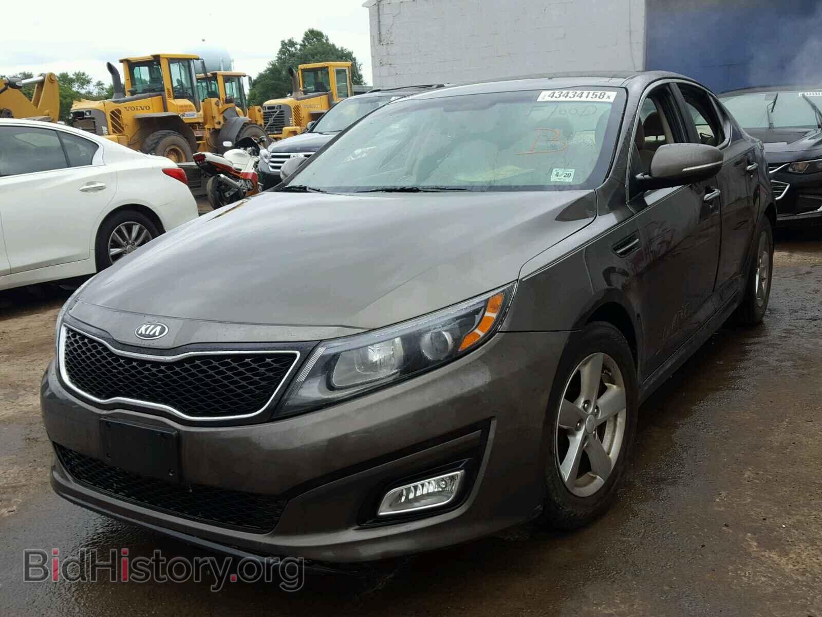 2015 KIA OPTIMA - VIN: 5XXGM4A70FG396346 - Фото 2