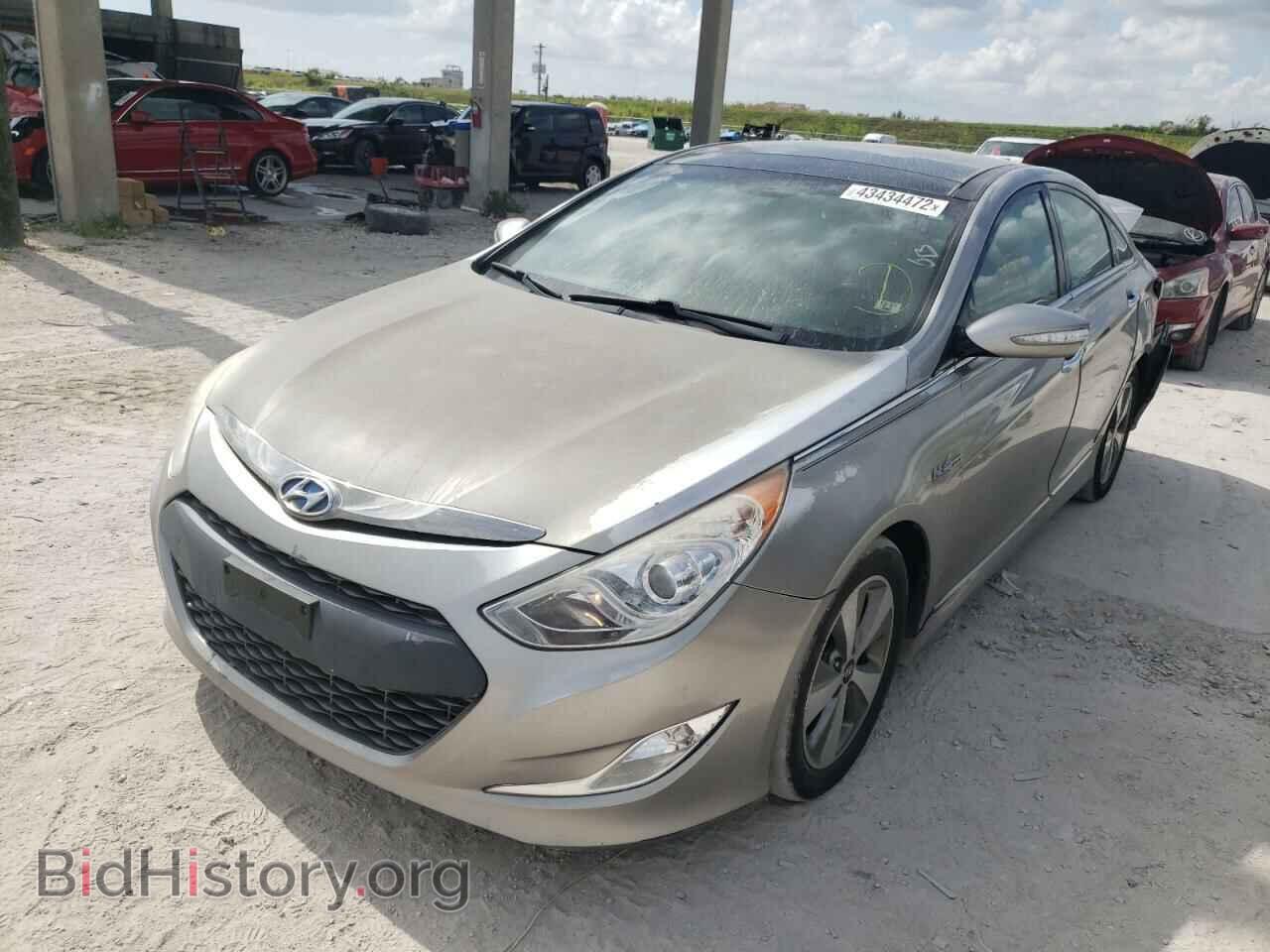 2012 HYUNDAI SONATA - VIN: KMHEC4A46CA037473 - Фото 2