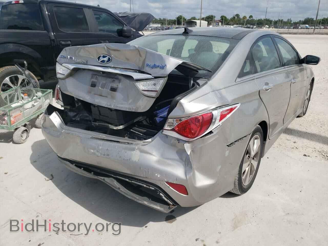 2012 HYUNDAI SONATA - VIN: KMHEC4A46CA037473 - Фото 4