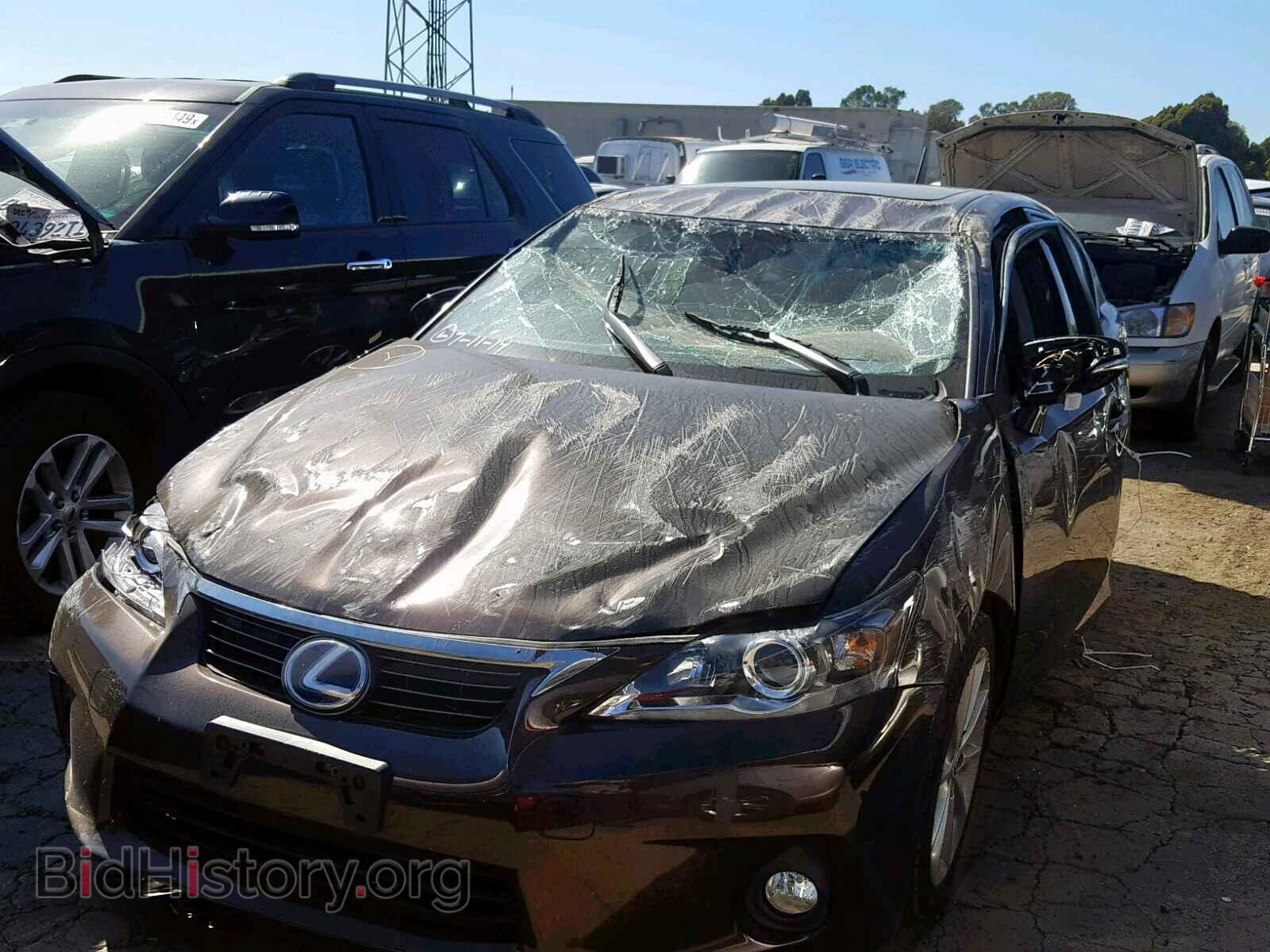 2013 LEXUS CT 200 - VIN: JTHKD5BH8D2153554 - Фото 2