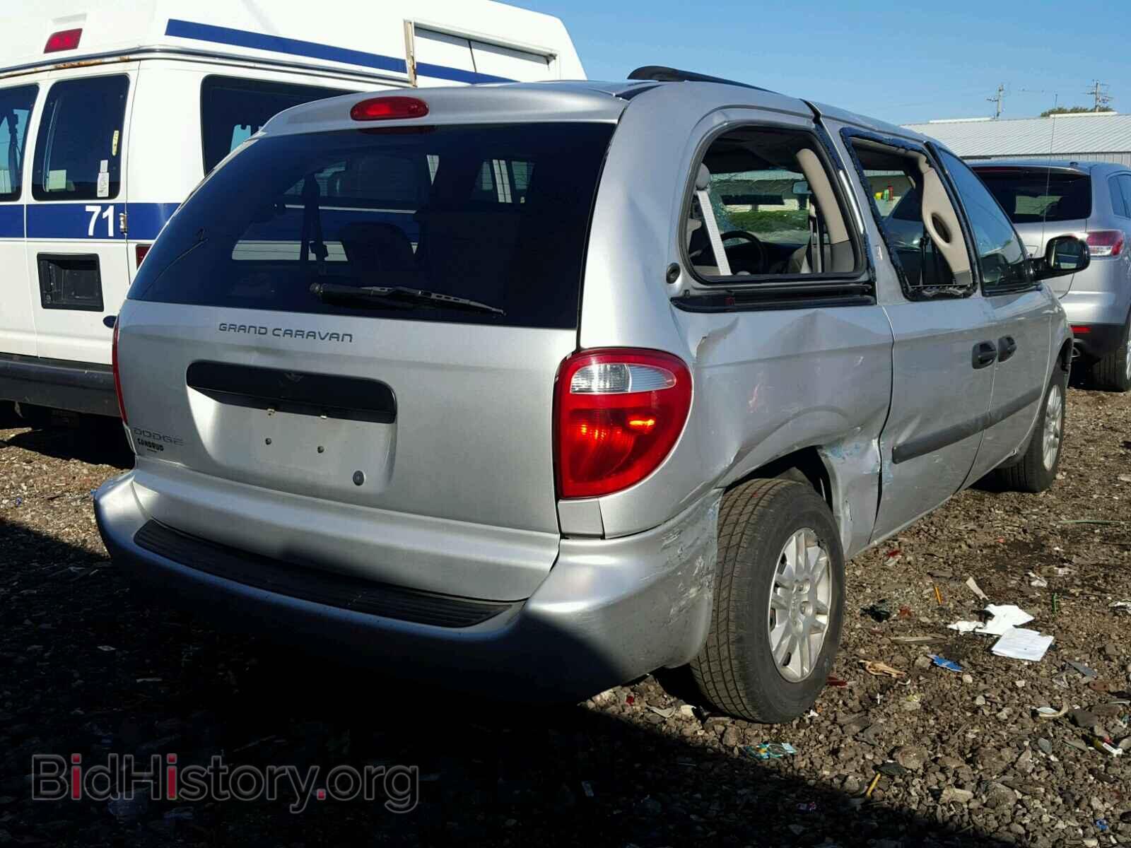 2007 DODGE CARAVAN - VIN: 1D4GP24R17B184395 - Фото 4