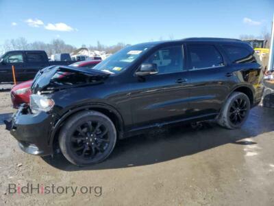 2019 Dodge DURANGO Durango GT, черный — VIN 1C4RDJDG5KC806748, Copart