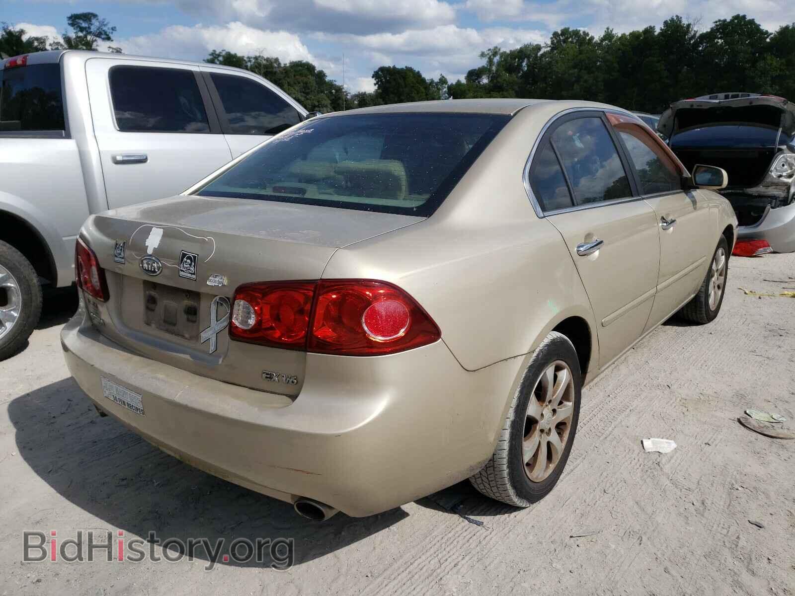 2007 KIA OPTIMA - VIN: KNAGE124575087085 - Фото 4