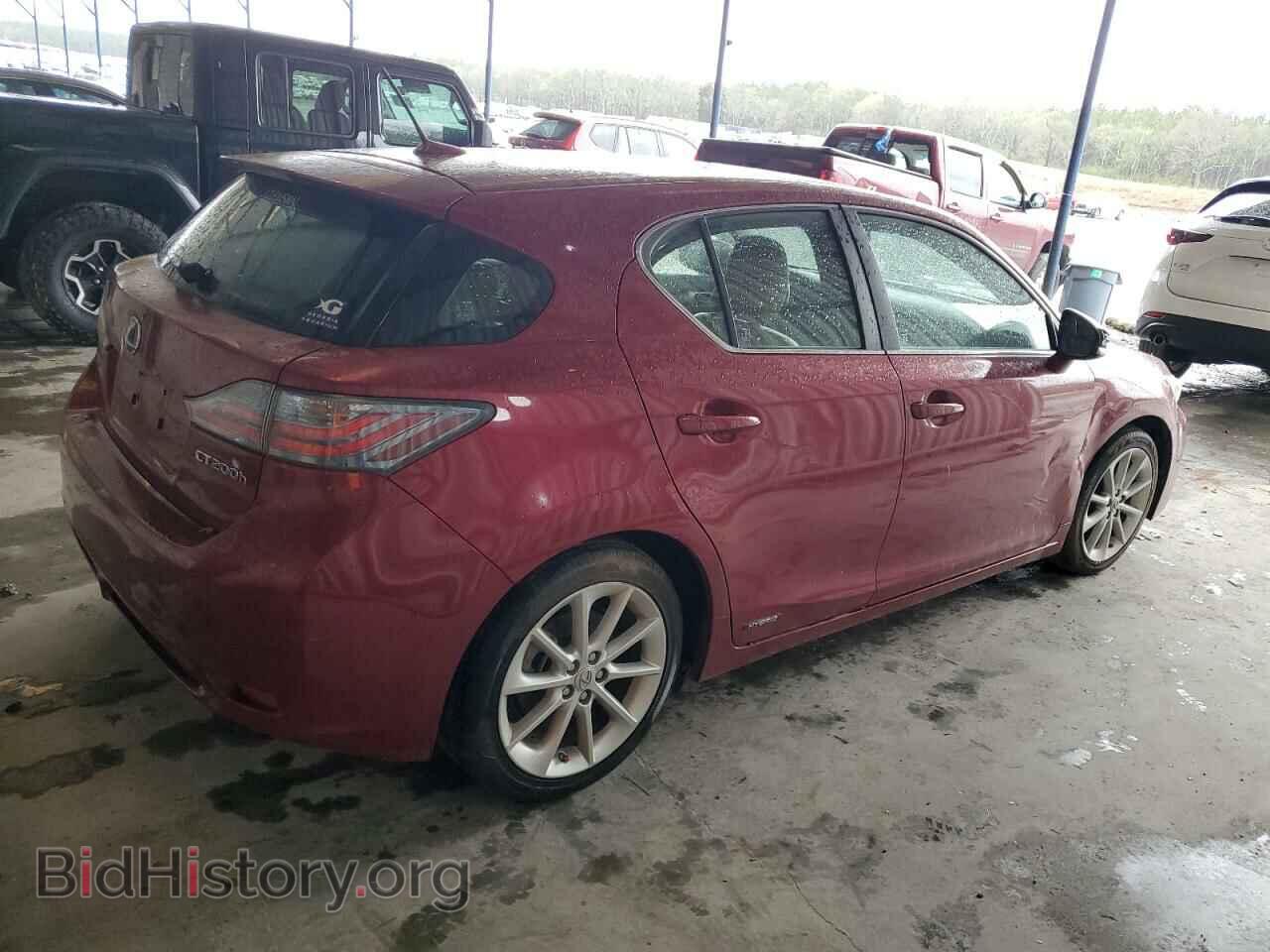 2011 LEXUS CT 200 - VIN: JTHKD5BH9B2030035 - Фото 3