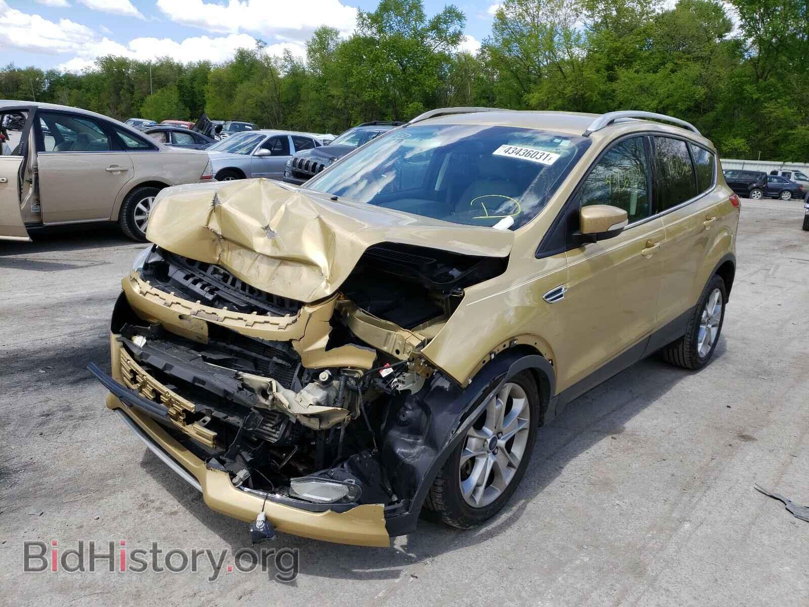 2014 FORD ESCAPE - VIN: 1FMCU0JX9EUC82843 - Фото 2