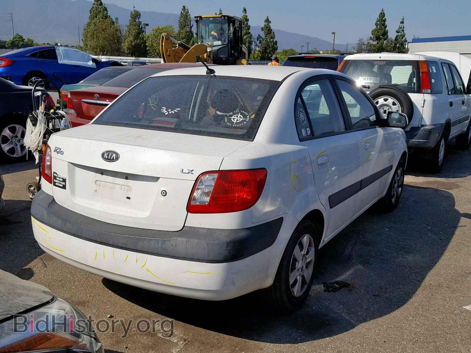 2007 KIA RIO BASE - VIN: KNADE123776200295 - Photo 4