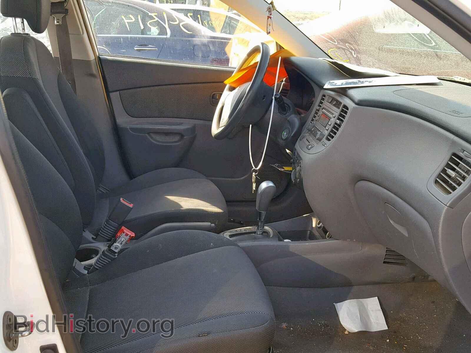 2007 KIA RIO BASE - VIN: KNADE123776200295 - Photo 5