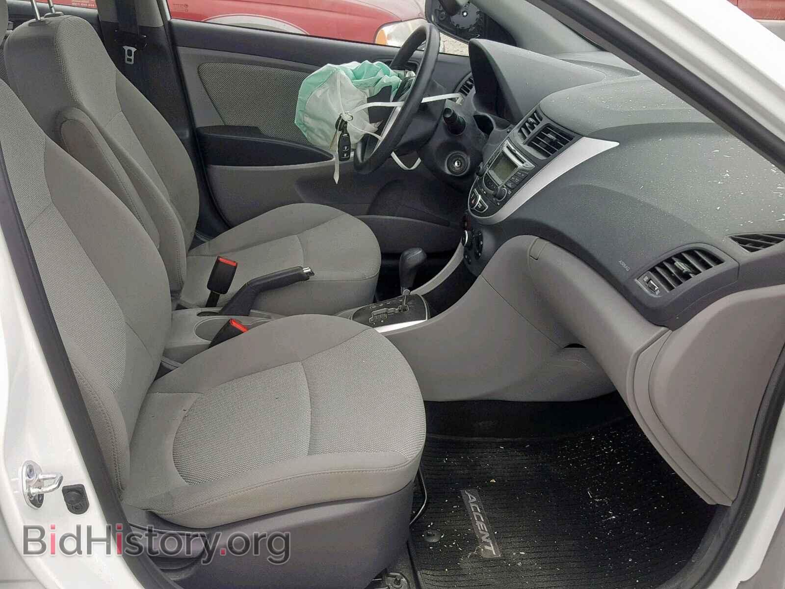 2013 HYUNDAI ACCENT - VIN: KMHCT5AE2DU108058 - Фото 5