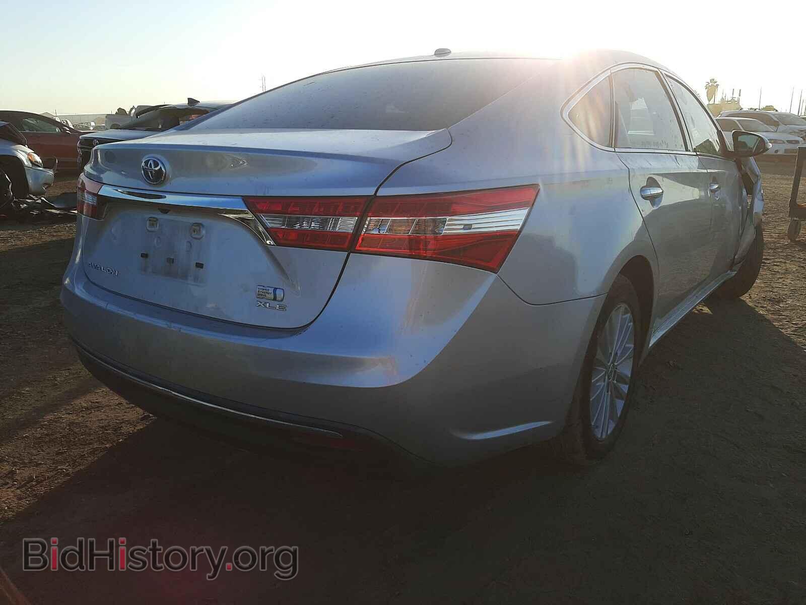 2014 TOYOTA AVALON - VIN: 4T1BD1EB2EU020596 - Фото 4
