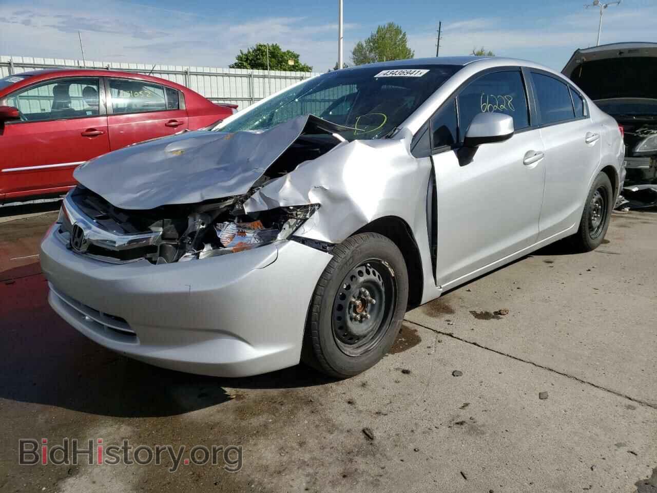 2012 HONDA CIVIC - VIN: 19XFB2F57CE320592 - Фото 2