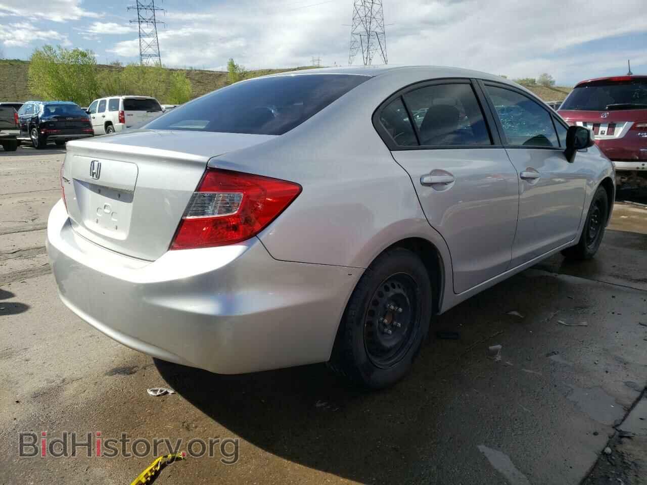 2012 HONDA CIVIC - VIN: 19XFB2F57CE320592 - Фото 4