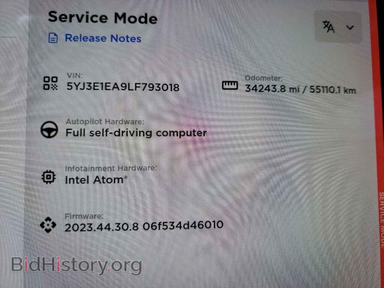 2020 TESLA MODEL 3 - VIN: 5YJ3E1EA9LF793018 - Фото 9