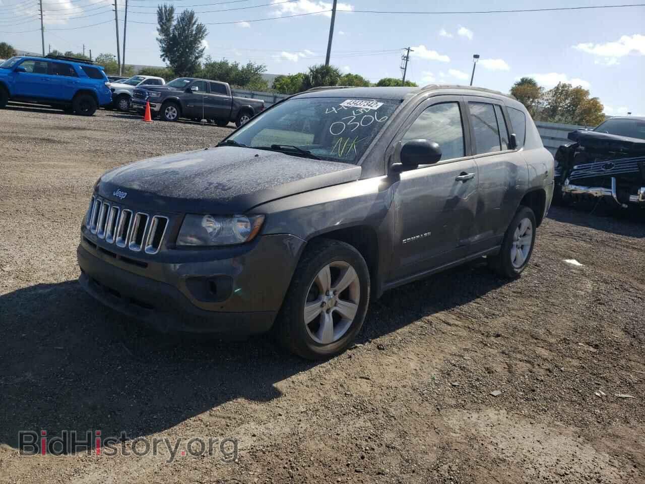 2016 JEEP COMPASS - VIN: 1C4NJCBA9GD560306 - Фото 2