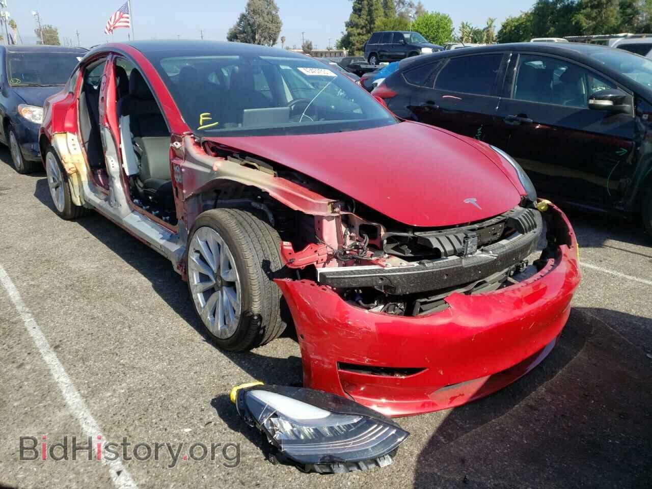 Photo 5YJ3E1EB4MF855628 - TESLA MODEL 3 2021
