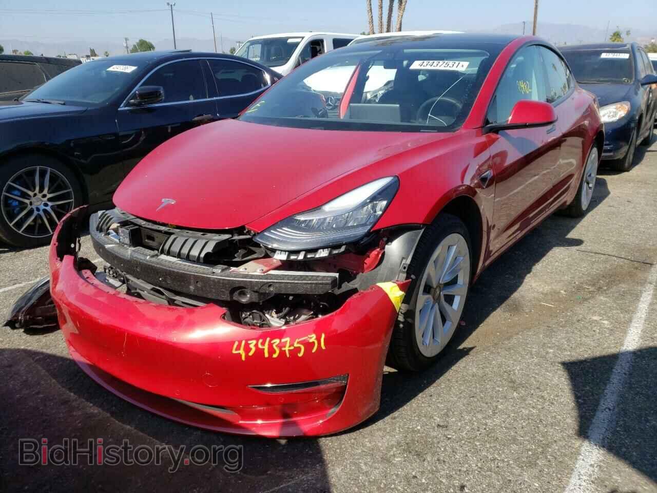 2021 TESLA MODEL 3 - VIN: 5YJ3E1EB4MF855628 - Photo 2