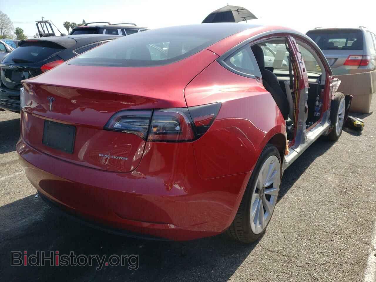2021 TESLA MODEL 3 - VIN: 5YJ3E1EB4MF855628 - Photo 4