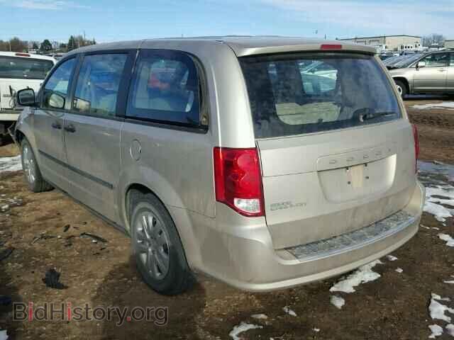 2014 DODGE CARAVAN - VIN: 2C4RDGBG4ER466123 - Фото 3