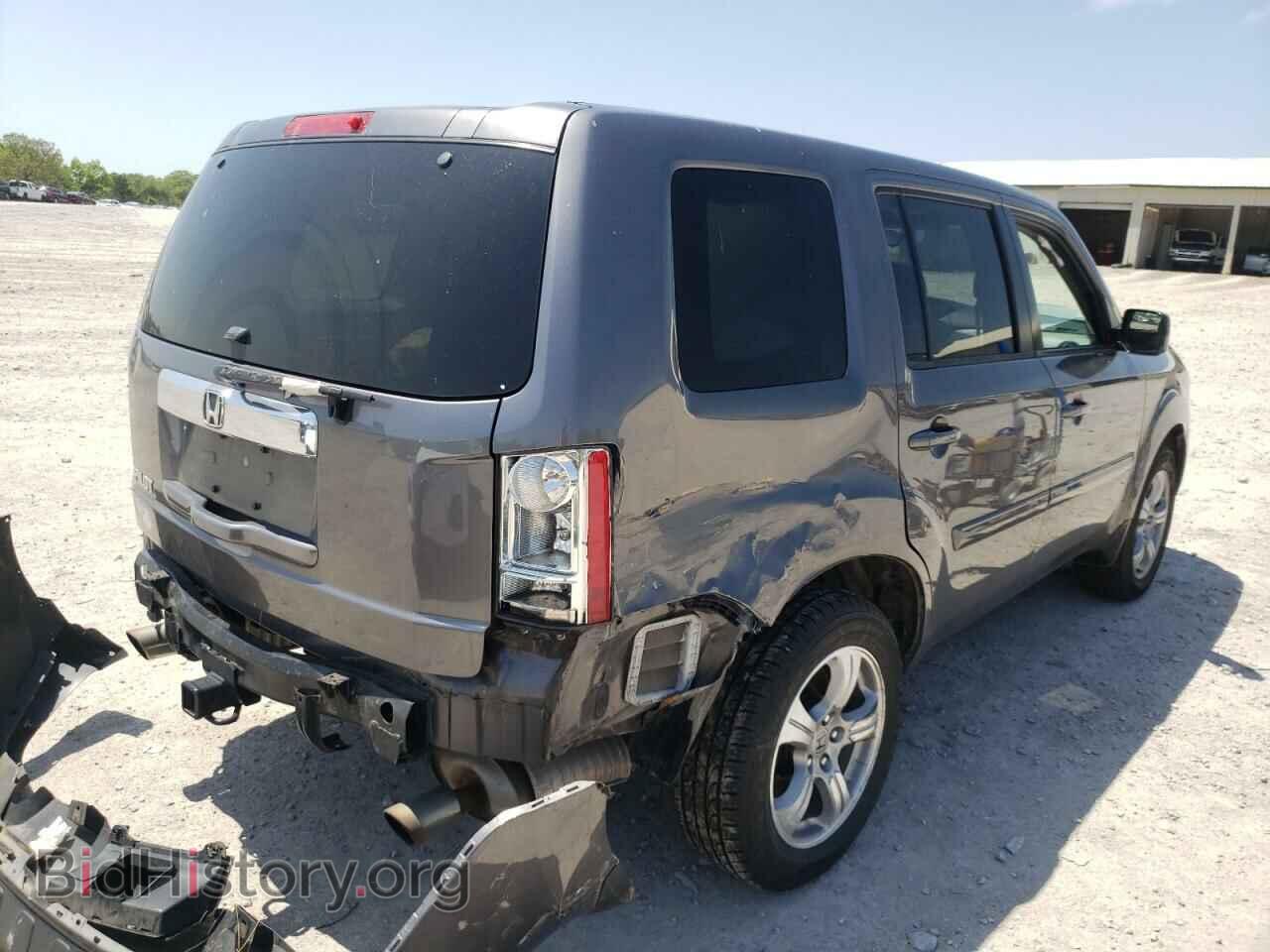 2014 HONDA PILOT - VIN: 5FNYF3H46EB009949 - Фото 4