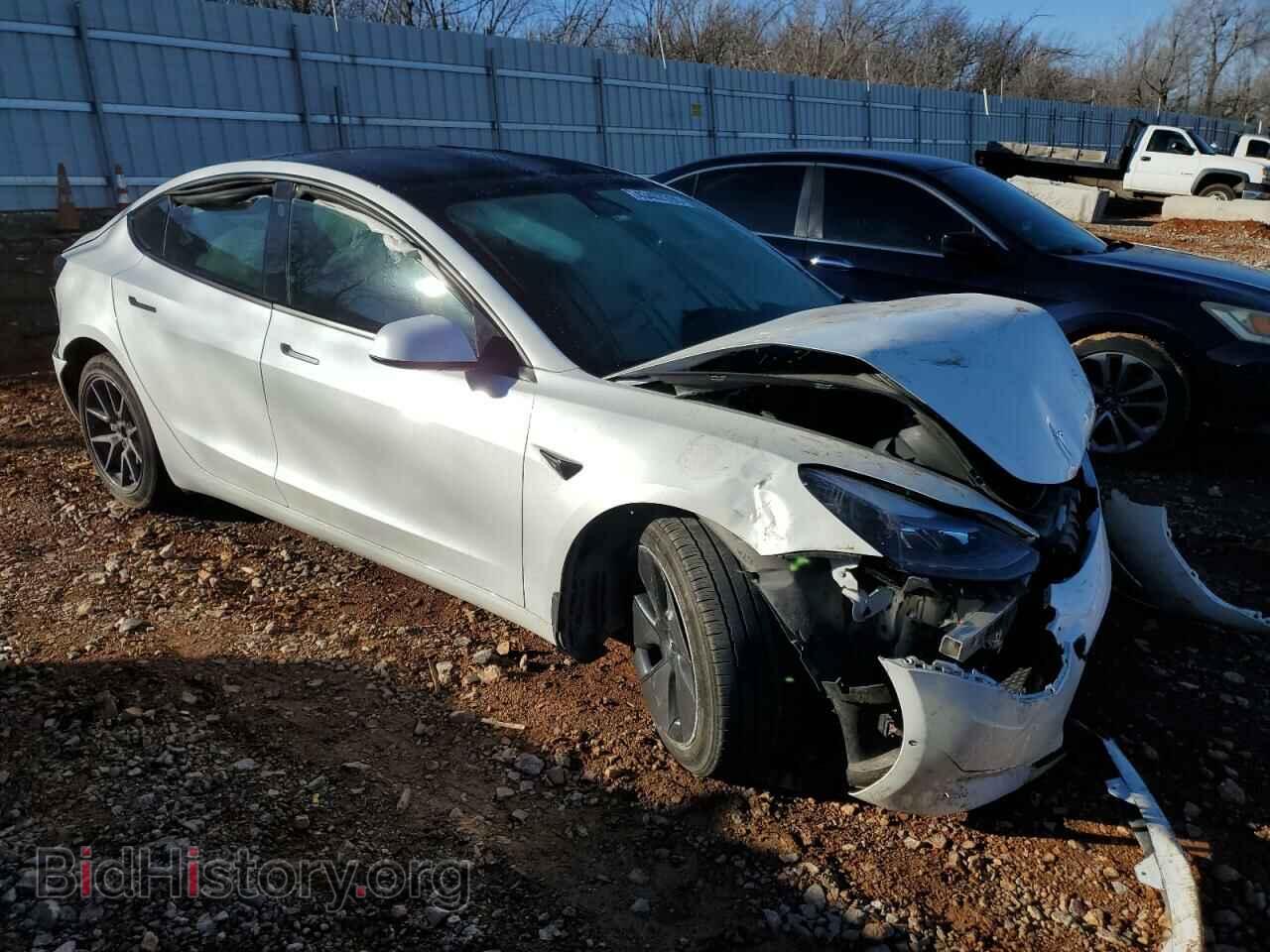 2021 TESLA MODEL 3 - VIN: 5YJ3E1EB1MF974317 - Фото 4