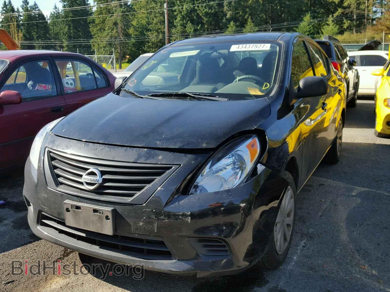 2012 NISSAN VERSA - VIN: 3N1CN7APXCL920599 - Фото 2