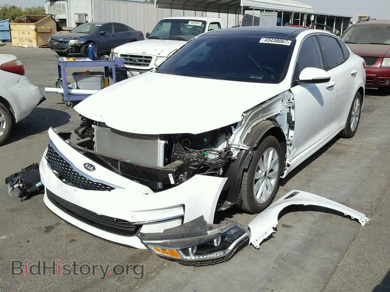 2016 KIA OPTIMA - VIN: 5XXGU4L35GG119090 - Photo 2