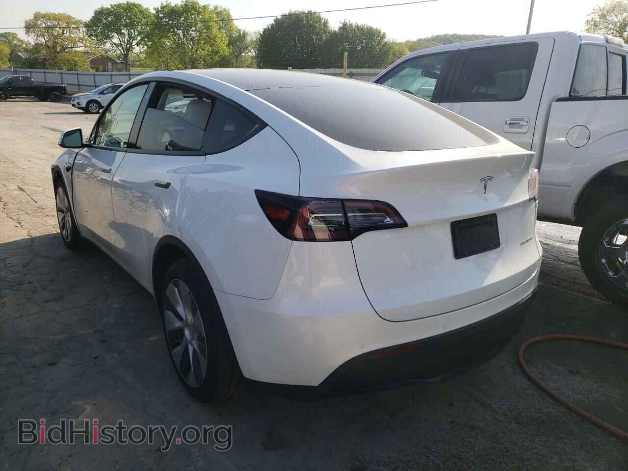 2022 TESLA MODEL Y - VIN: 7SAYGAEEXNF330295 - Фото 3
