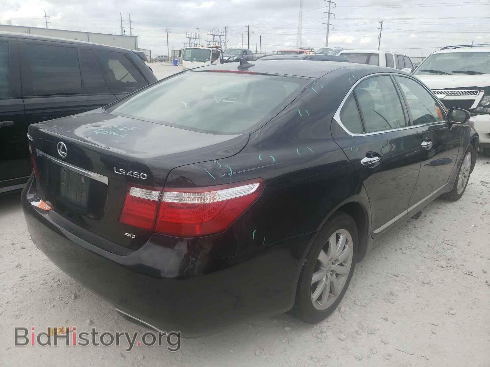 2009 LEXUS LS460 - VIN: JTHCL46F495004297 - Фото 4
