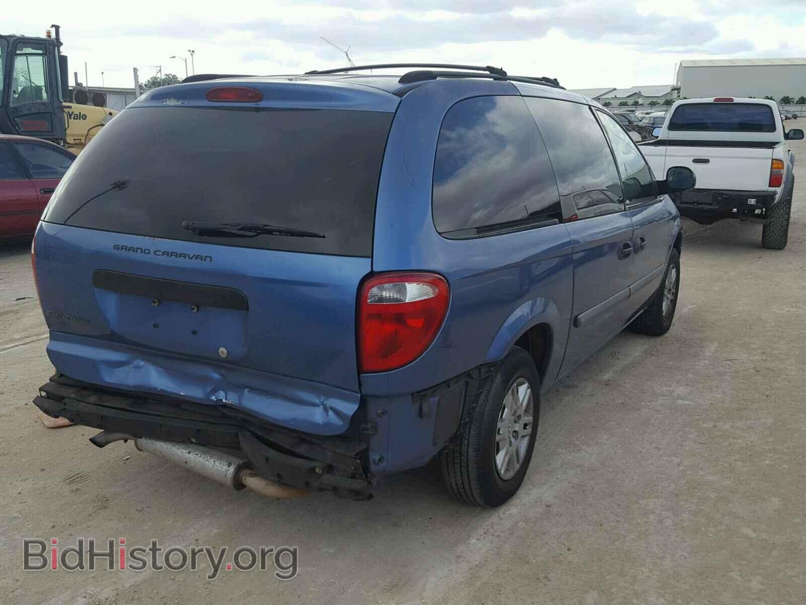 2007 DODGE CARAVAN - VIN: 1D4GP24R97B136384 - Фото 4