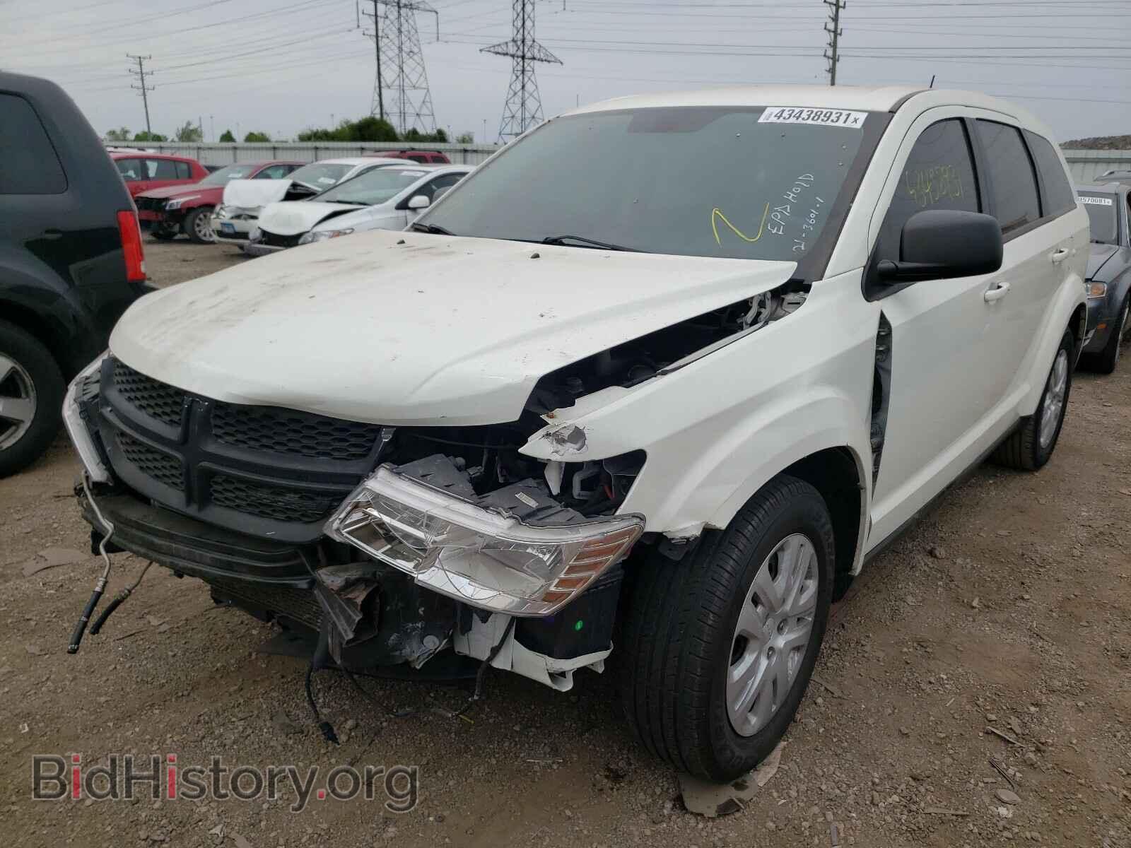 2013 DODGE JOURNEY - VIN: 3C4PDCAB8DT723673 - Фото 2