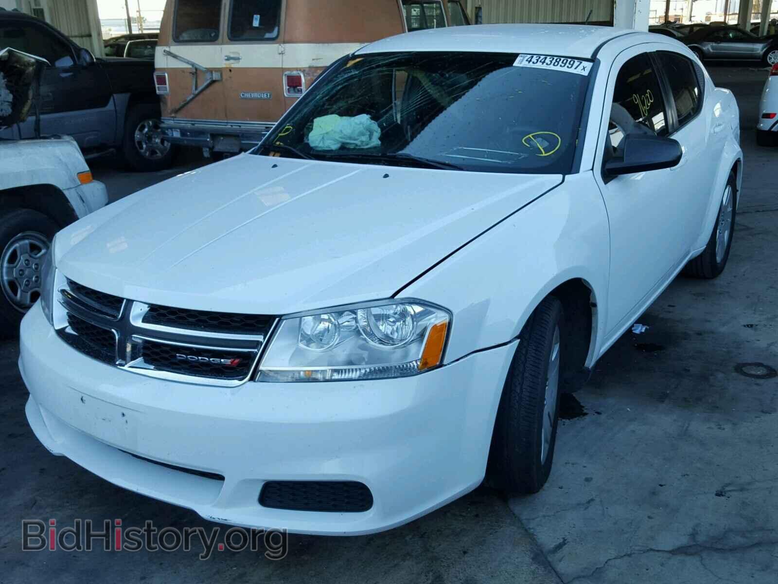 2014 DODGE AVENGER - VIN: 1C3CDZAB8EN216621 - Photo 2