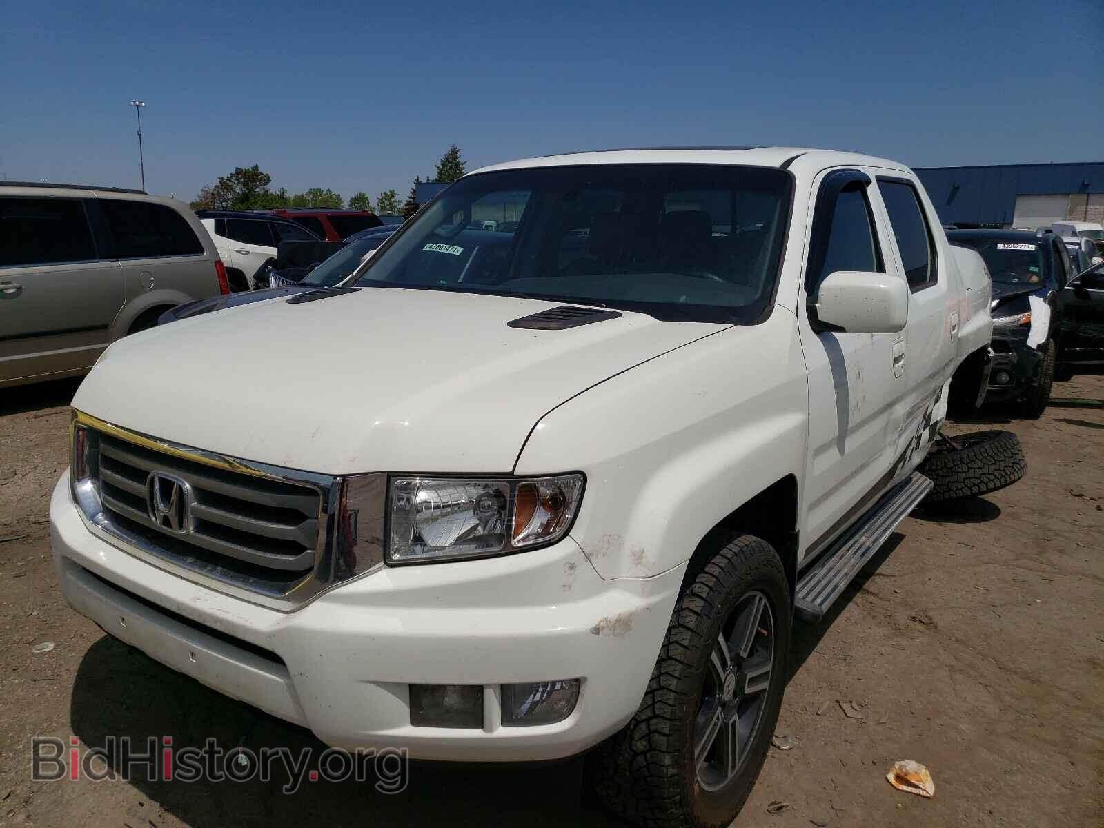 2012 HONDA RIDGELINE - VIN: 5FPYK1F54CB453847 - Фото 2