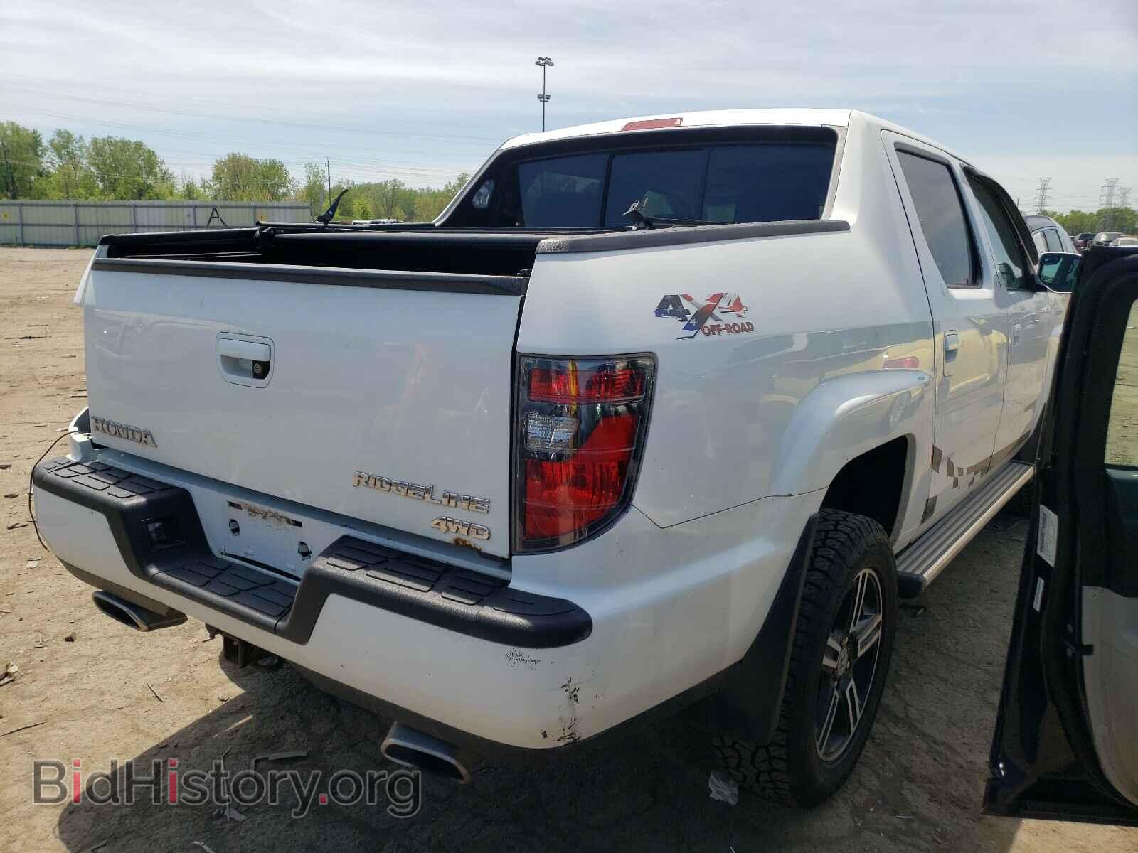 2012 HONDA RIDGELINE - VIN: 5FPYK1F54CB453847 - Фото 4